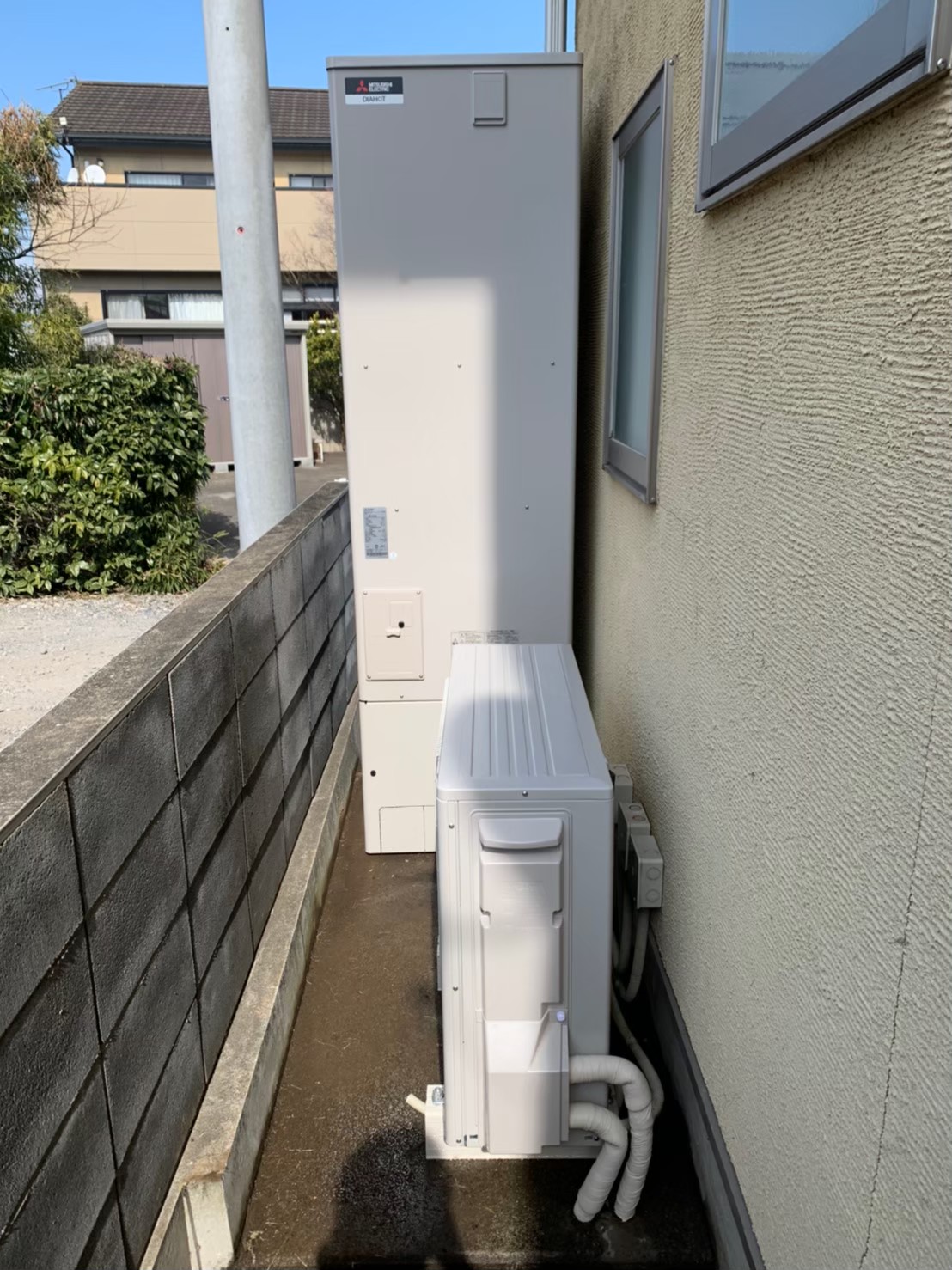 東京都狛江市エコキュート交換工事S様